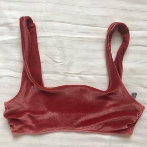 Aerie Velvet Swimsuit top